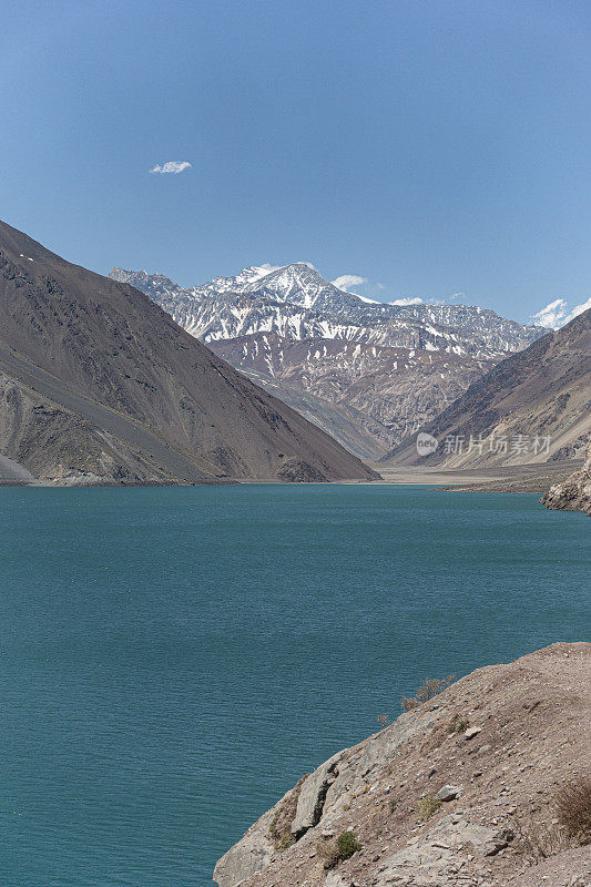 El Yeso Reservoir, Cajón del Maipo, Chile